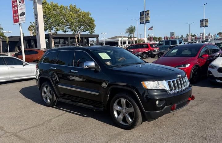 
								2012 Jeep grand cherokee Overland Sport Utility 4D full									