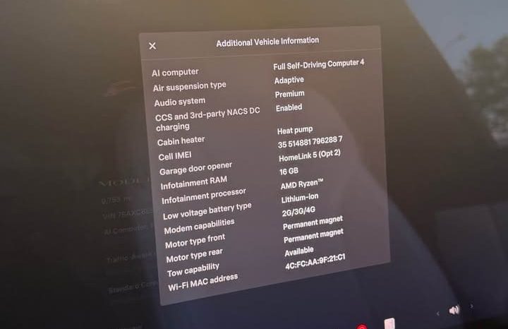 
								2025 Tesla model x Long Range Sport Utility 4D full									