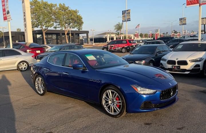 
								2016 Maserati ghibli S Sedan 4D full									