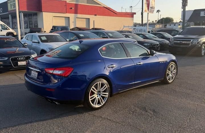
								2016 Maserati ghibli S Sedan 4D full									