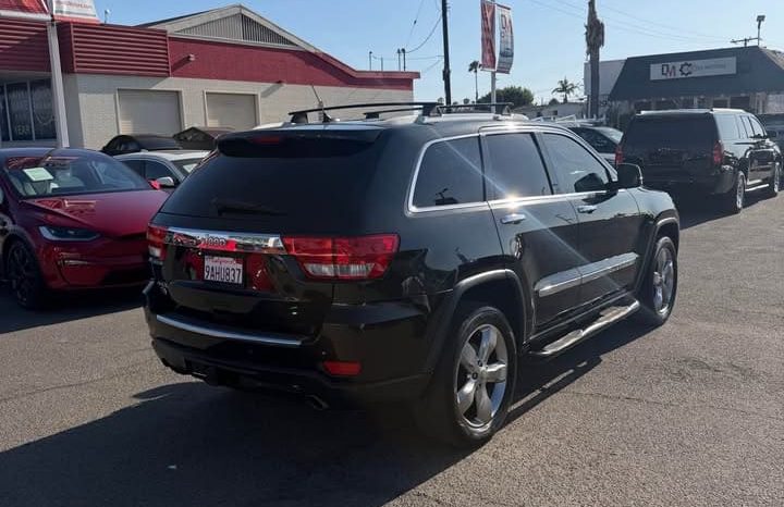 
								2012 Jeep grand cherokee Overland Sport Utility 4D full									
