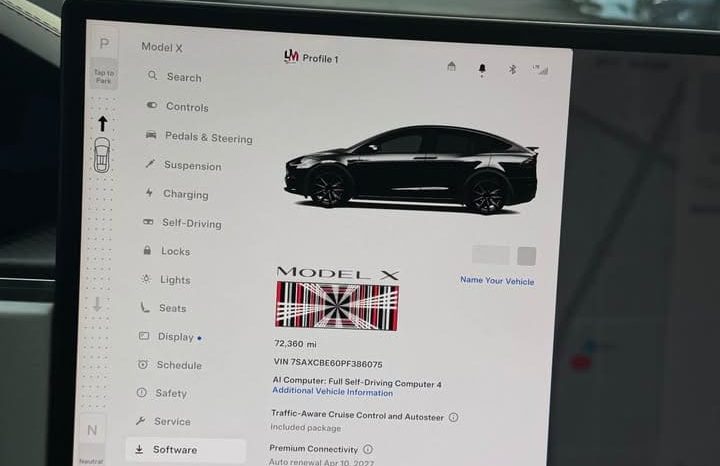 
								2023 Tesla model x Plaid Sport Utility 4D full									