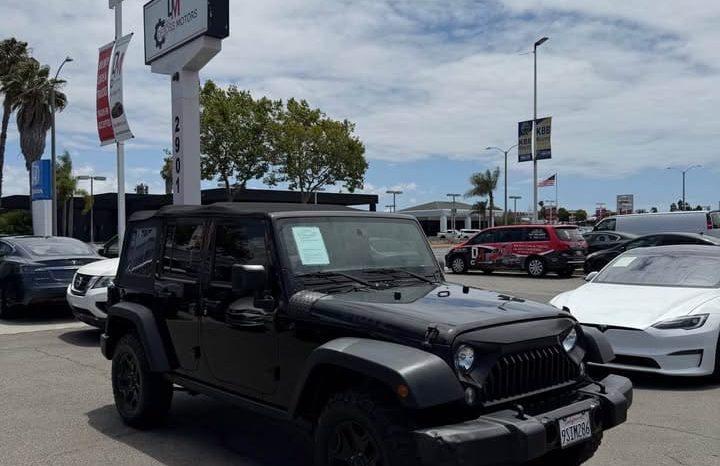 
								2017 Jeep wrangler unlimited Willys Wheeler full									