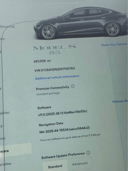 
										2013 Tesla model s 85 Sedan 4D full									