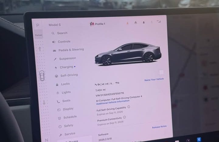 
								2025 Tesla model s Long Range Sedan 4D full									