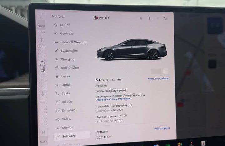 
								2025 Tesla model s Long Range Sedan 4D full									