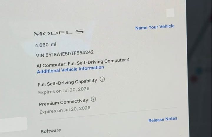 
								2026 Tesla model s Long Range Sedan 4D full									