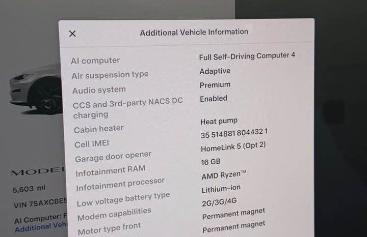 
								2026 Tesla model x Long Range Sport Utility 4D full									