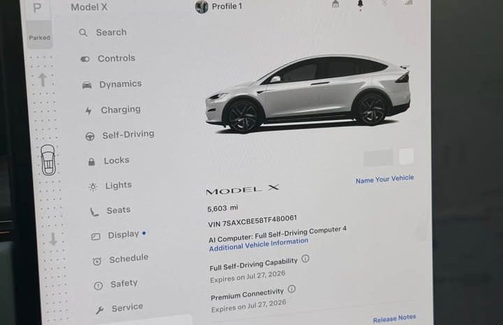 
								2026 Tesla model x Long Range Sport Utility 4D full									