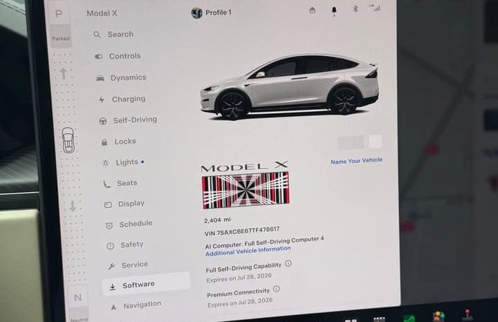 
								2026 Tesla model x Plaid Sport Utility 4D full									