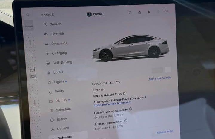 
								2026 Tesla model s Long Range Sedan 4D full									