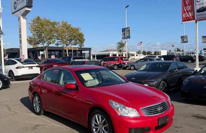 
								2009 Infiniti g37 full									