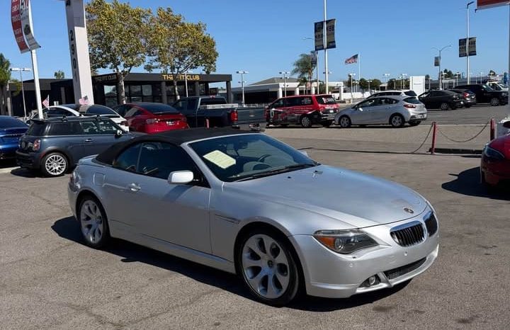 
								2006 BMW 6 series 650i Convertible 2D full									