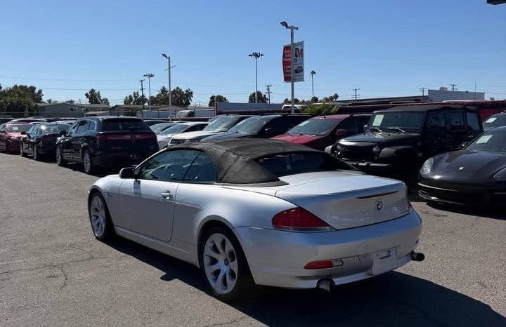 
								2006 BMW 6 series 650i Convertible 2D full									