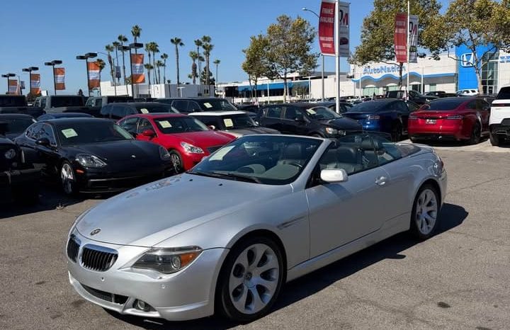 
								2006 BMW 6 series 650i Convertible 2D full									