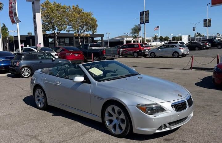 
								2006 BMW 6 series 650i Convertible 2D full									