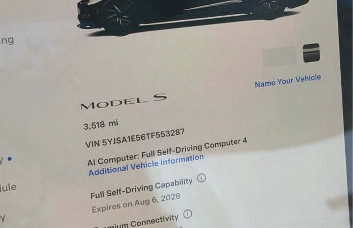 
								2026 Tesla model s Long Range Sedan 4D full									