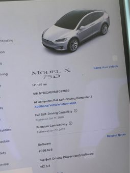 
										2018 Tesla model x 75D Sport Utility 4D full									