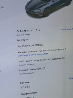 
										2019 Tesla model s Standard Sedan 4D full									