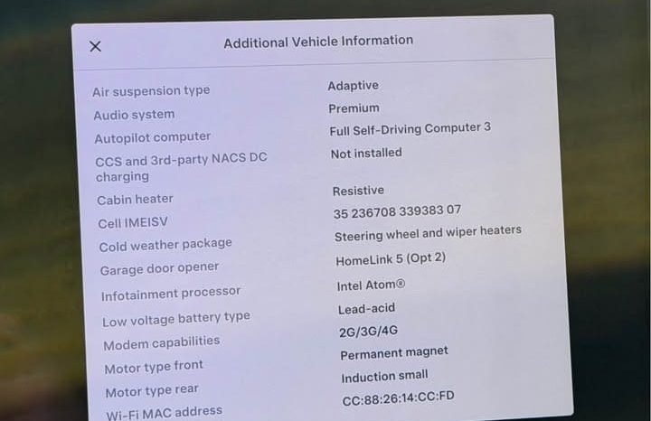 
								2019 Tesla model s Standard Sedan 4D full									