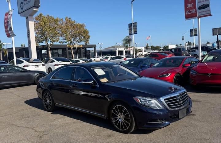
								2016 Mercedes-Benz s-class S550E full									