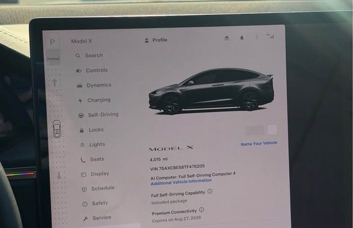 
								2026 Tesla model x Long Range Sport Utility 4D full									
