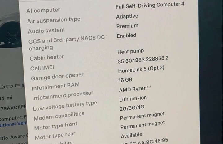 
								2024 Tesla model x Long Range Sport Utility 4D full									