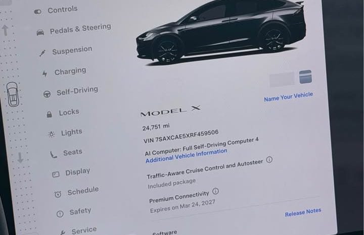 
								2024 Tesla model x Long Range Sport Utility 4D full									