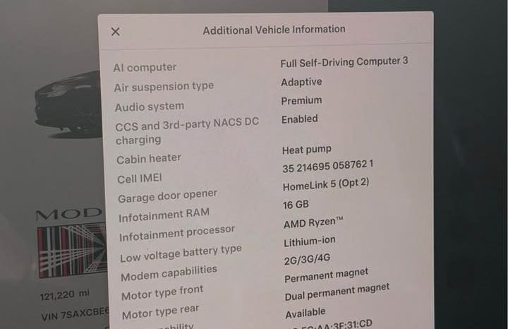 
								2022 Tesla model x Plaid Sport Utility 4D full									