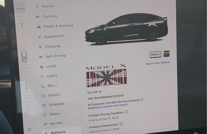 
								2022 Tesla model x Plaid Sport Utility 4D full									