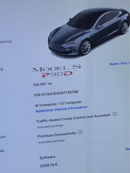 
										2016 Tesla model s P90D Sedan 4D full									