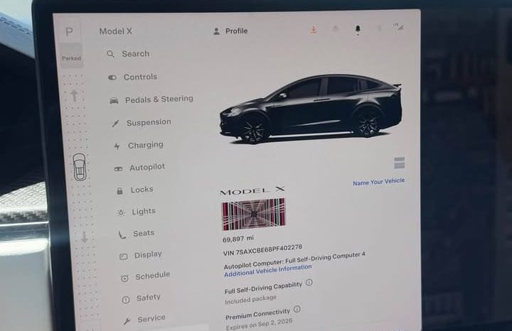 
								2023 Tesla model x Plaid Sport Utility 4D full									