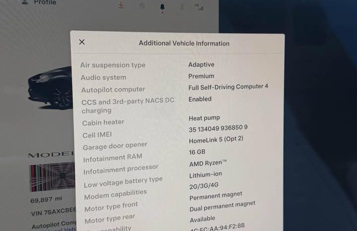 
								2023 Tesla model x Plaid Sport Utility 4D full									