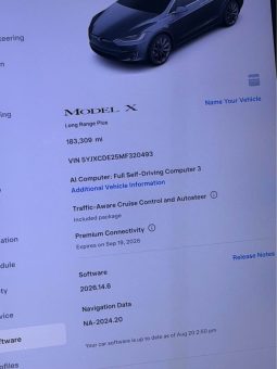 
										2021 Tesla model x Long Range Plus Sport Utility 4D full									