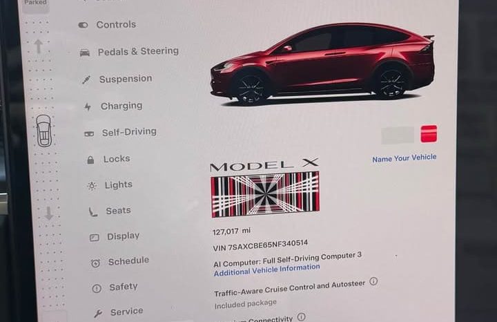 
								2022 Tesla model x Plaid Sport Utility 4D full									