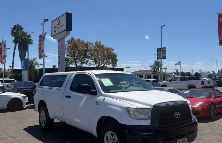 
								2007 Toyota tundra regular cab full									