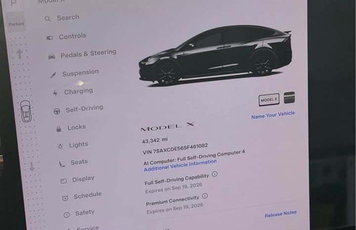 
								2025 Tesla model x Long Range Sport Utility 4D full									