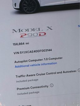 
										2016 Tesla model x P90D Sport Utility 4D full									