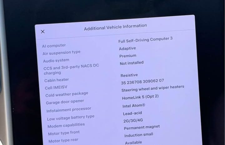 
								2019 Tesla model x Standard Range Sport Utility 4D full									