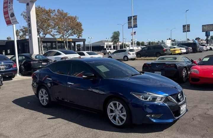 
								2018 Nissan maxima full									