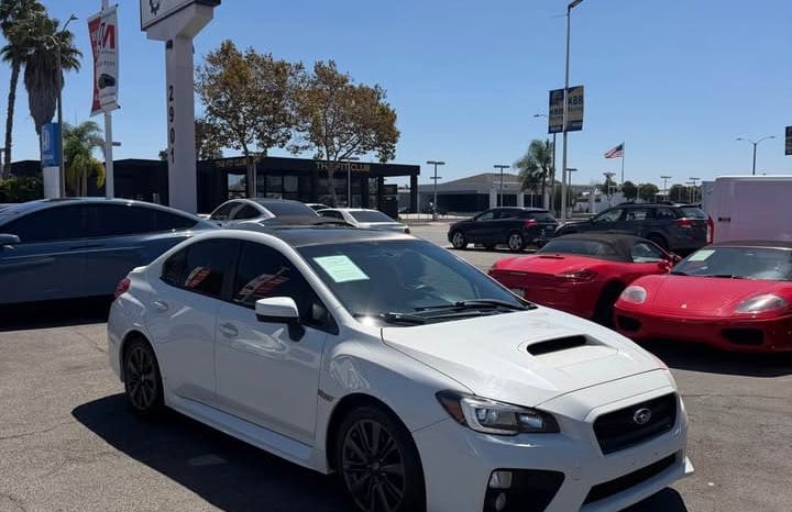 
								2015 Subaru wrx full									