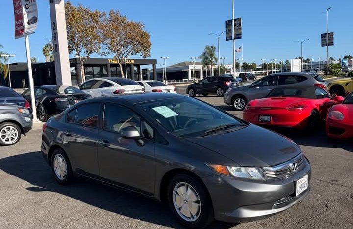 
								2012 Honda civic full									