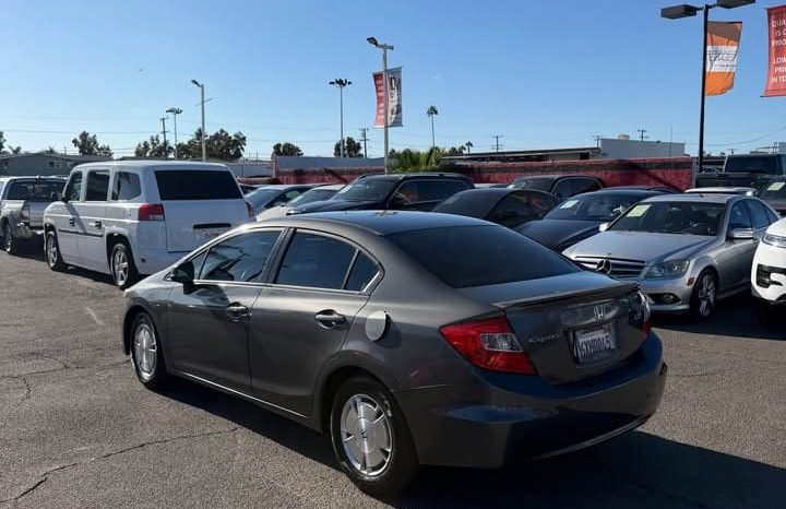
								2012 Honda civic full									