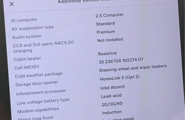
								2018 Tesla model x 75D Sport Utility 4D full									