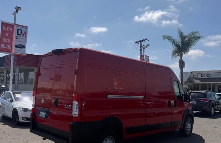 
								2022 Ram promaster 2500 cargo 159 WB full									