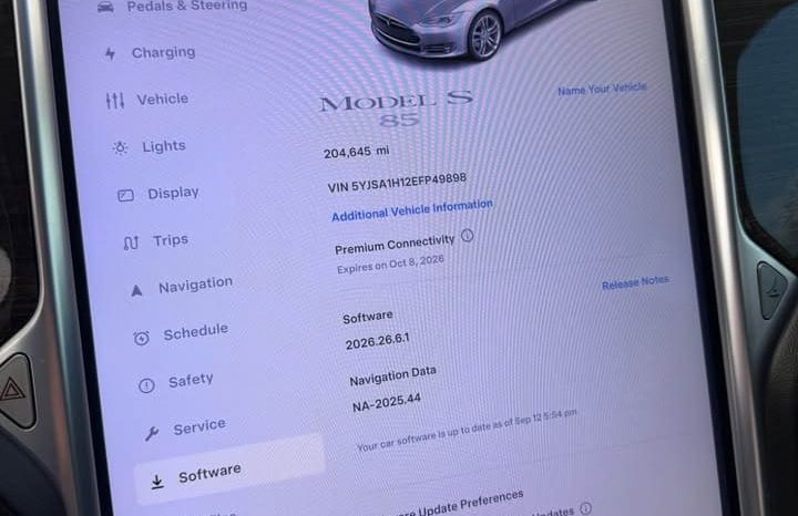 
								2014 Tesla model s 85 Sedan 4D full									