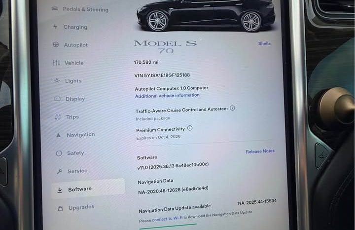
								2016 Tesla model s 70 Sedan 4D full									