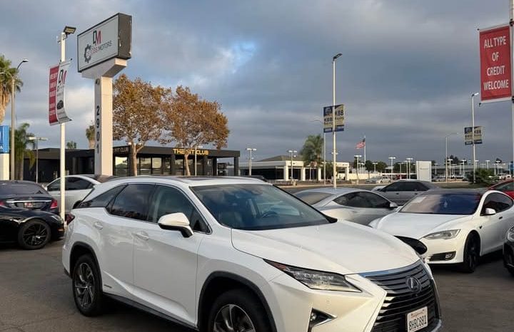 
								2018 Lexus rx 450HL Luxury full									
