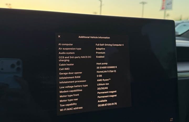 
								2026 Tesla model x Long Range Sport Utility 4D full									