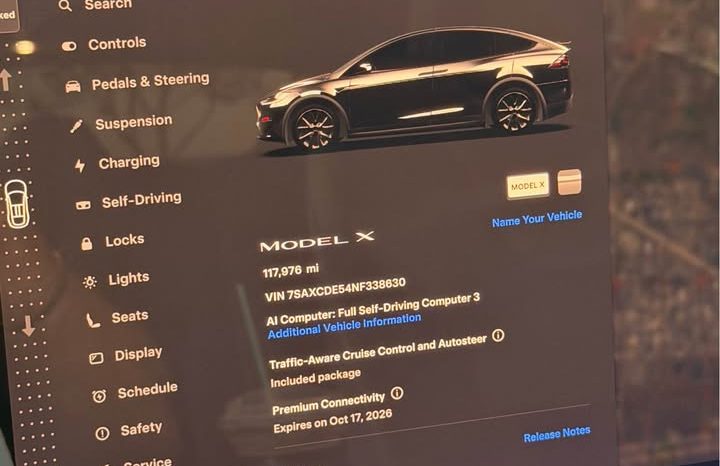 
								2022 Tesla model x Long Range Sport Utility 4D full									
